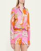 Pucci Orchidee Cotton Muslin Button-Down Shirt - 4