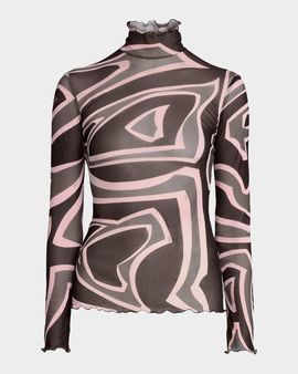 Pucci Passepartout Tulle T-Shirt