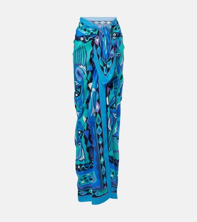 Pucci Pucci Angoli cotton cover-up