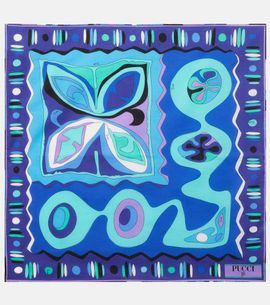 Pucci Pucci Angoli cotton scarf