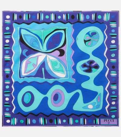 Pucci Pucci Angoli cotton scarf