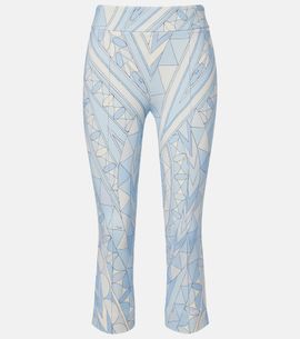 Pucci Pucci Angoli jersey capri pants