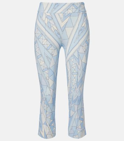 Pucci Pucci Angoli jersey capri pants