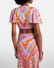 Pucci Pucci Angoli jersey satin crop top - 4
