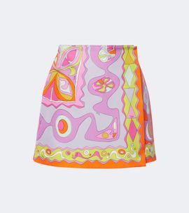 Pucci Pucci Angoli twill wrap skirt