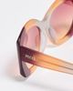 Pucci Pucci Butterfly Sunglasses Burgundy/Orange/Rose One - 5