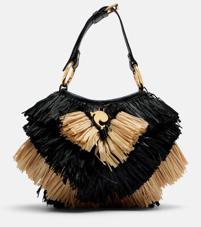 Pucci Pucci Capriccio raffia bucket bag