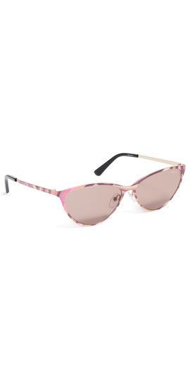 Pucci Pucci Cat Eye Sunglasses Shiny Iride Violet/Pale Gold One