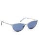 Pucci Pucci Cat Eye Sunglasses Shiny Labirinto Blue/Palladium One - 1