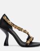 Pucci Pucci Chain-detail satin sandals - 4