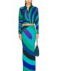 Pucci Pucci Cropped Long Sleeve Top - 4
