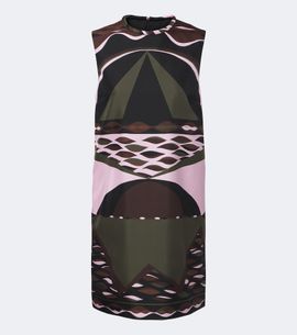 Pucci Pucci Dune silk twill shift dress