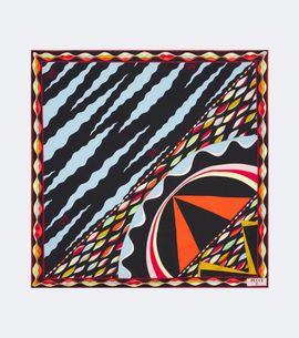 Pucci Pucci Fiamme and Nawaho silk twill scarf