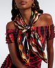 Pucci Pucci Fiamme and Nawaho silk twill scarf - 2