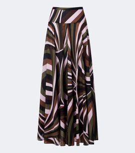 Pucci Pucci Iride cotton muslin maxi skirt