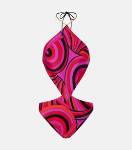 Pucci Pucci Iride cutout swimsuit