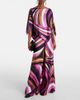 Pucci Pucci Iride printed silk twill palazzo pants - 2