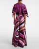 Pucci Pucci Iride printed silk twill palazzo pants - 3