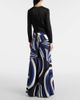 Pucci Pucci Iride silk twill palazzo pants - 3
