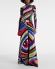 Pucci Pucci Iride silk twill wide-leg pants - 2