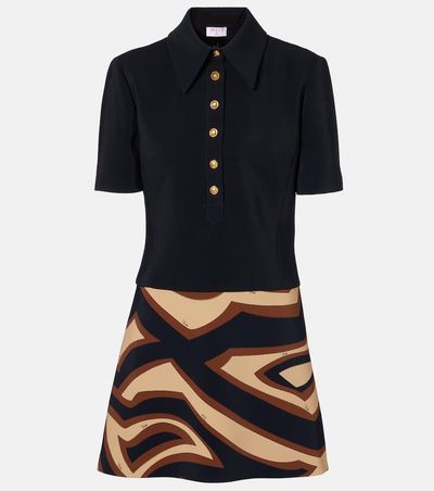 Pucci Pucci Labirinto polo dress
