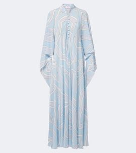 Pucci Pucci Labirinto silk crêpe de chine kaftan