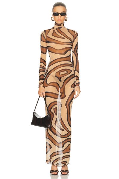 Pucci Pucci Long Sleeve Dress
