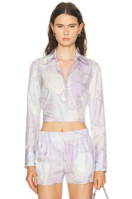 Pucci Pucci Long Sleeve Shirt