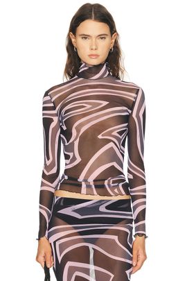 Pucci Pucci Long Sleeve Top