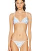 Pucci Pucci Lycra Triangle Bikini Bra - 1