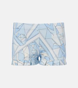 Pucci Pucci Manuba ruffled jersey shorts