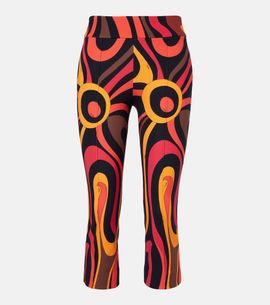 Pucci Pucci Marmo jersey capri pants