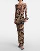 Pucci Pucci Marmo semi-sheer tulle top - 2