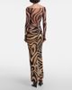 Pucci Pucci Marmo semi-sheer tulle top - 3
