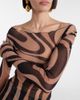 Pucci Pucci Marmo semi-sheer tulle top - 4