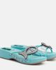 Pucci Pucci Musa crystal-embellished PVC clogs - 1