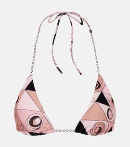 Pucci Pucci Occhi chain-detail bikini top