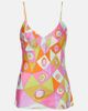 Pucci Pucci Occhi silk satin top - 1