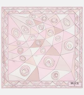 Pucci Pucci Occhi silk twill scarf