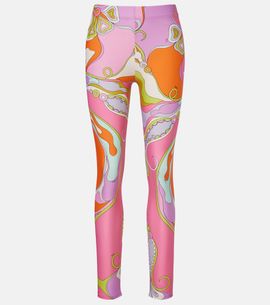 Pucci Pucci Orchidee leggings