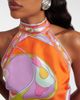 Pucci Pucci Orchidee scalloped cotton shorts - 3