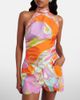 Pucci Pucci Orchidee silk twill halterneck top - 2