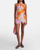 Pucci Pucci Orchidee silk twill halterneck top - 6