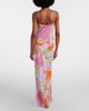 Pucci Pucci Orchidee silk twill maxi dress - 5