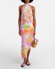 Pucci Pucci Orchidee silk twill midi dress - 2
