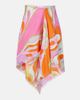 Pucci Pucci Orchidee silk twill midi skirt - 1