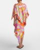 Pucci Pucci Orchidee silk twill midi skirt - 5