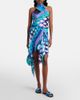 Pucci Pucci Orchidee silk twill top-handle bag - 5