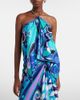 Pucci Pucci Orchidee silk twill top - 2