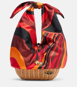 Pucci Pucci Picnic Iride silk top-handle bag